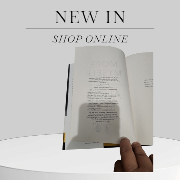 First Edition "More Myself: A Journey" Hardcover Book by Alicia Keys - Picture 4 of 4